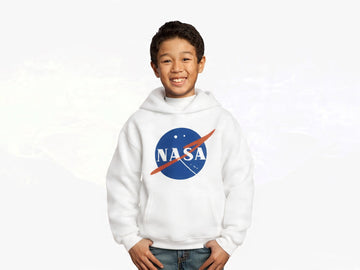 Kids NASA Hoodie – Galaxy Astronaut Graphic Pullover Hoodie UK
